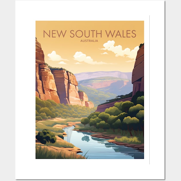 NEW SOUTH WALES Wall Art by MarkedArtPrints